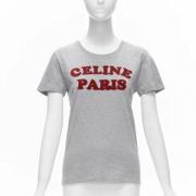 Pre-owned Cotton tops Celine Vintage , Gray , Dames