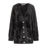 Cardigan Cardigan Philosophy di Lorenzo Serafini , Black , Dames