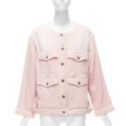 Pre-owned Cotton outerwear Chanel Vintage , Pink , Dames