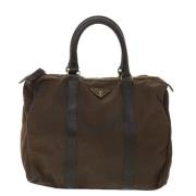 Pre-owned Fabric prada-bags Prada Vintage , Brown , Dames