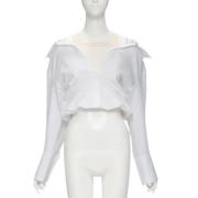 Pre-owned Fabric tops Alexander Wang Pre-owned , White , Dames