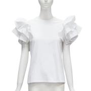 Pre-owned Cotton tops Alexander McQueen Pre-owned , White , Dames