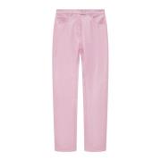 Vinyl Broek - Stijlvol en Trendy Courrèges , Pink , Dames