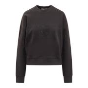 Strass Sweatshirt Chiara Ferragni Collection , Black , Dames