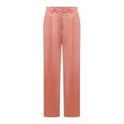 Hoge taille broek Forte Forte , Pink , Dames