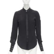 Pre-owned Cotton tops Maison Margiela Pre-owned , Black , Dames