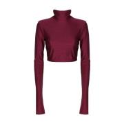 Bordeaux Crystal Top Andamane , Red , Dames