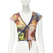 Pre-owned Polyester tops Jean Paul Gaultier Pre-owned , Multicolor , D...