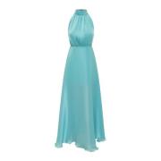 Organza Jurk Actualee , Blue , Dames