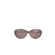 Pre-owned Plastic sunglasses Dior Vintage , Gray , Dames