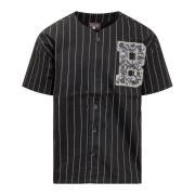 Stijlvol Baseball Jersey Shirt Babylon , Black , Heren
