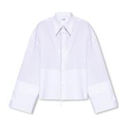 Oversized shirt MM6 Maison Margiela , White , Dames