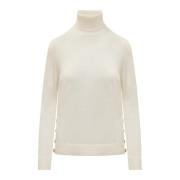 Button Tank Turtleneck Michael Kors , White , Dames