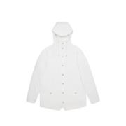 Contemporary Unisex Waterdichte Jas Rains , White , Dames