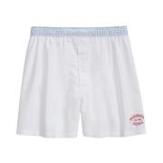 Witte katoenen Oxford-stoffen boxershorts Brooks Brothers , White , He...