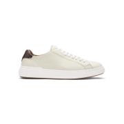 SneakerLaceUp Torino Lottusse , White , Heren