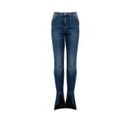Slim Fit Hoge Taille Jeans Pinko , Blue , Dames