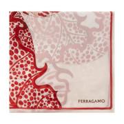 Zijden sjaal Salvatore Ferragamo , Red , Dames