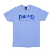 Checkers T-Shirt Thrasher , Blue , Heren