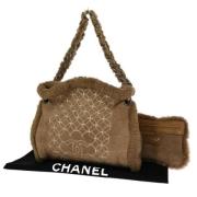 Pre-owned Suede chanel-bags Chanel Vintage , Brown , Unisex