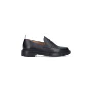 Zwarte platte schoenen voor vrouwen Thom Browne , Black , Heren