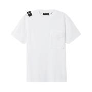 Cargo Pocket T-shirt Ma.strum , White , Heren