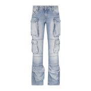 Attico Stijl Jeans The Attico , Blue , Dames