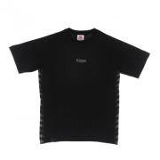 Banda Cruisel Zwart Streetwear T-Shirt Kappa , Black , Heren