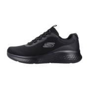 Moderne Stijlvolle Sneakers Skechers , Black , Heren