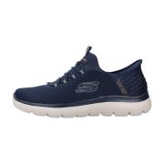 Moderne Summits Sneakers Skechers , Blue , Heren