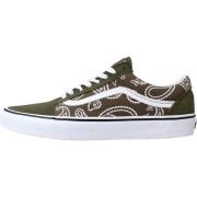 Moderne Old Skool Sneakers Vans , Green , Heren