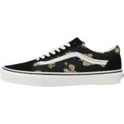 Klassieke Old Skool Sneakers voor Vrouwen Vans , Black , Dames