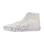 Moderne Sk8-Hi Sneakers voor Mannen Vans , White , Heren