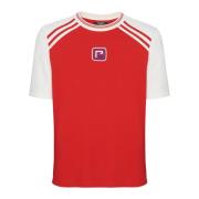 Retro PB T-shirt Balmain , Red , Heren