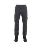 Organische Katoenen Stretch Cargo Broek Stone Island , Gray , Heren