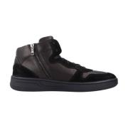 Moderne stijlvolle sneakers voor mannen Geox , Black , Heren