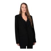 Op maat gemaakte blazers voor vrouwen Patrizia Pepe , Black , Dames