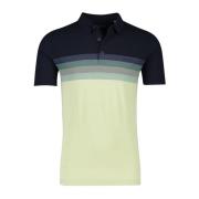 Blauw Gestreept Poloshirt Pierre Cardin , Blue , Heren