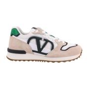 Heren Schoenen Sneakers Wit Aw23 Valentino Garavani , Multicolor , Her...