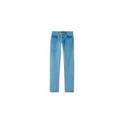 Blauwe Straight Fit Jeans A.p.c. , Blue , Heren