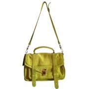 Pre-owned Suede shoulder-bags Proenza Schouler Pre-owned , Yellow , Da...