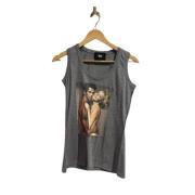 Pre-owned Cotton tops Dolce & Gabbana Pre-owned , Gray , Dames