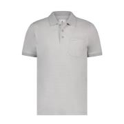 Grijze polo met korte mouwen State of Art , Gray , Heren