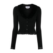 Zwarte Cardigan Cardigan Blumarine , Black , Dames