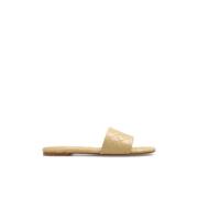 ‘Amy’ leren slides Bottega Veneta , Beige , Dames