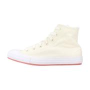 Stijlvolle High-Top Sneakers voor Mannen Converse , Beige , Heren