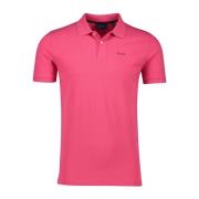 Roze Poloshirt Korte Mouw Gant , Pink , Heren