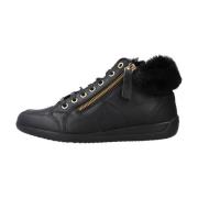 Stijlvolle Damessneakers Geox , Black , Dames