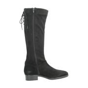 D Felicity Hoge Laarzen Geox , Black , Dames