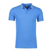 Blauwe polo korte mouw Colmar , Blue , Heren